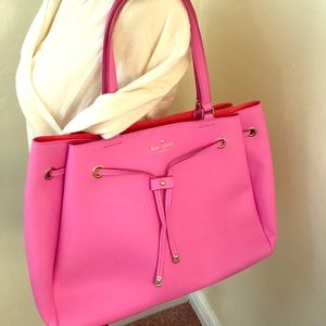 Kate Spade candy pink shoulder tote. Brand new.